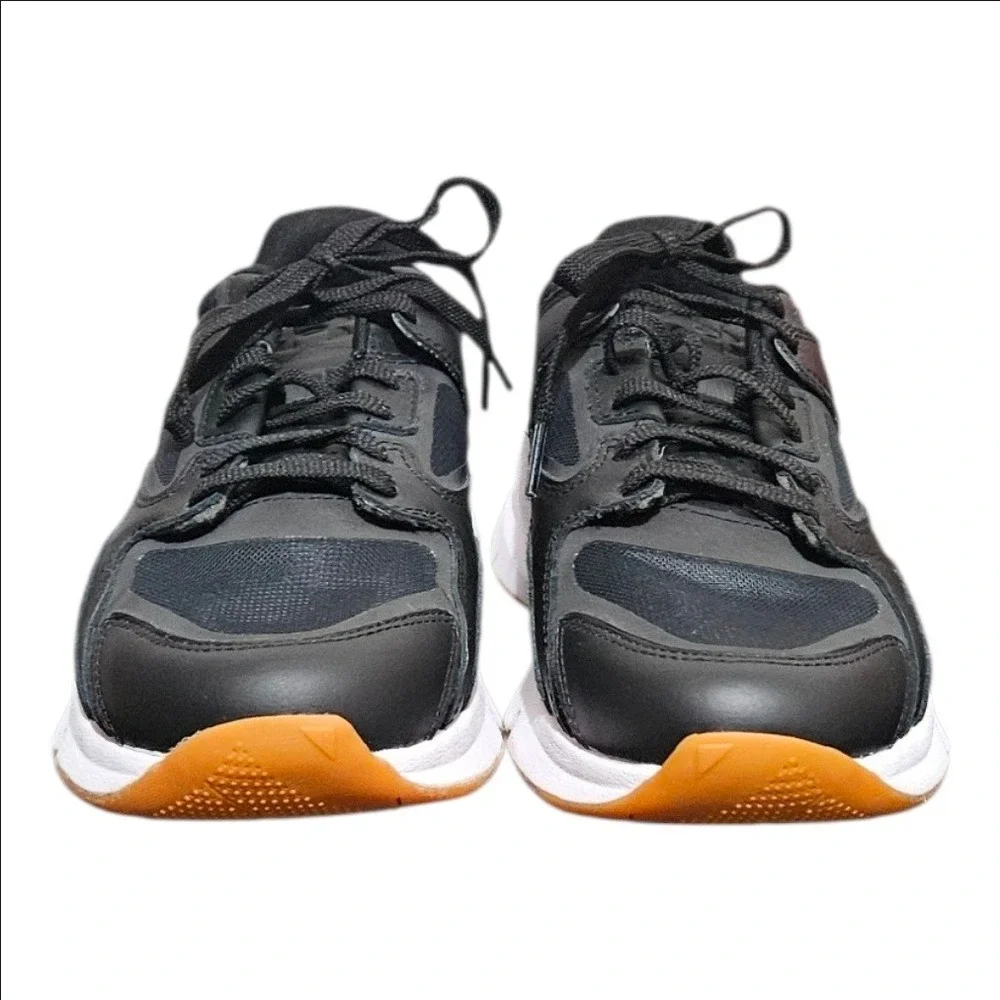 Under Armour Forge 96 Leather Shoes Mens 10 Chunky Dad Black 3027719-004 New